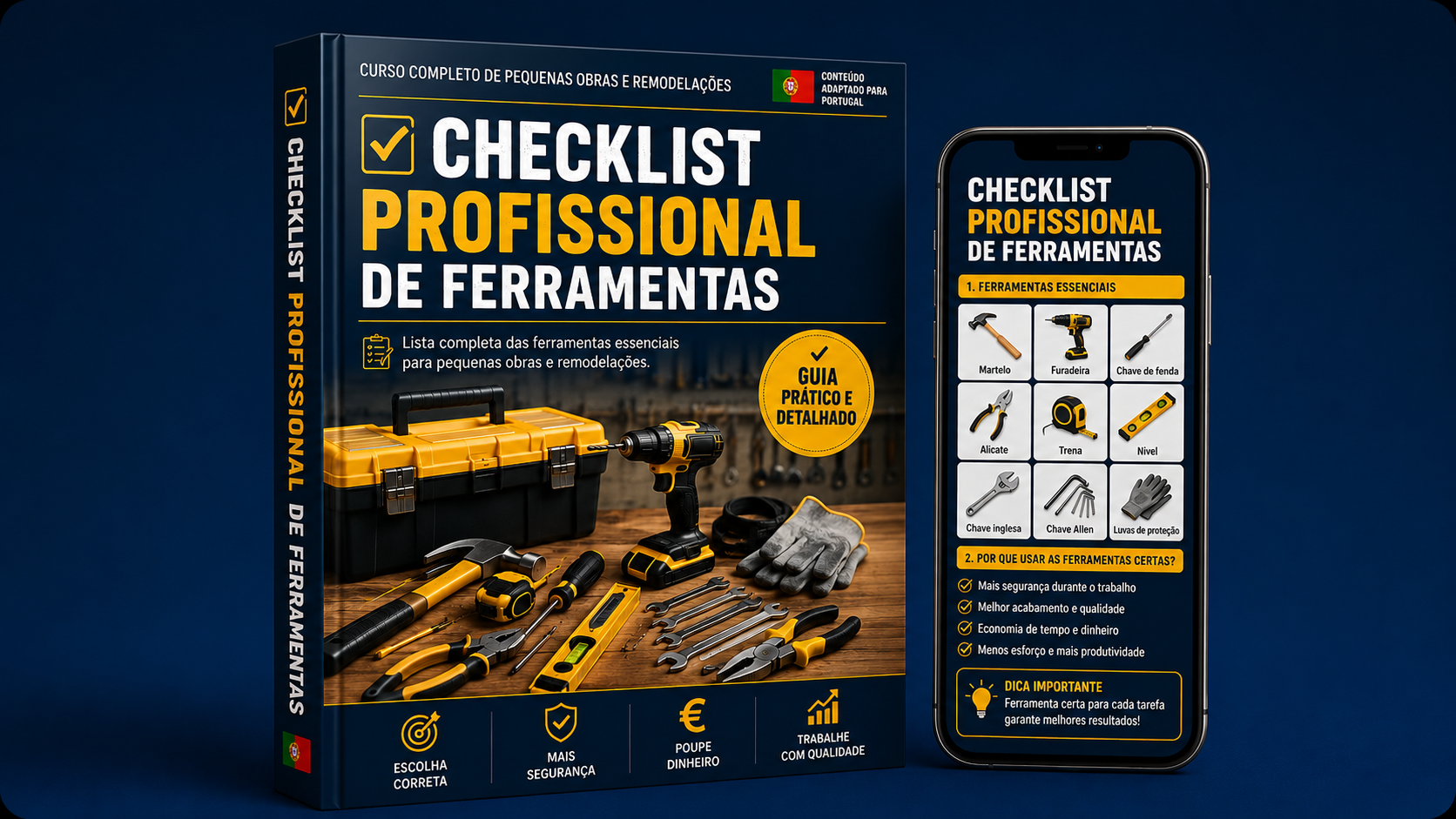 Checklist Profissional de Ferramentas