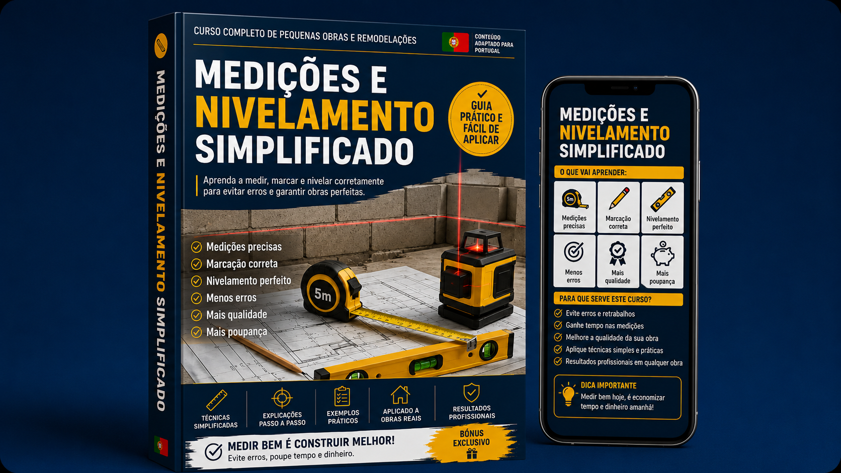 Medições e Nivelamento Simplificado